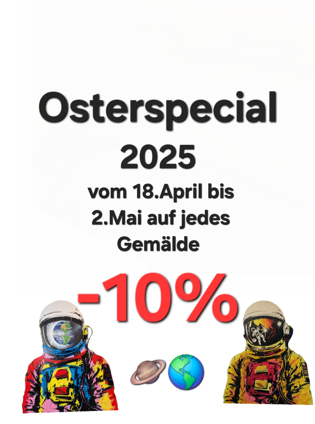 Osterspecial -10% auf alle Gemälde