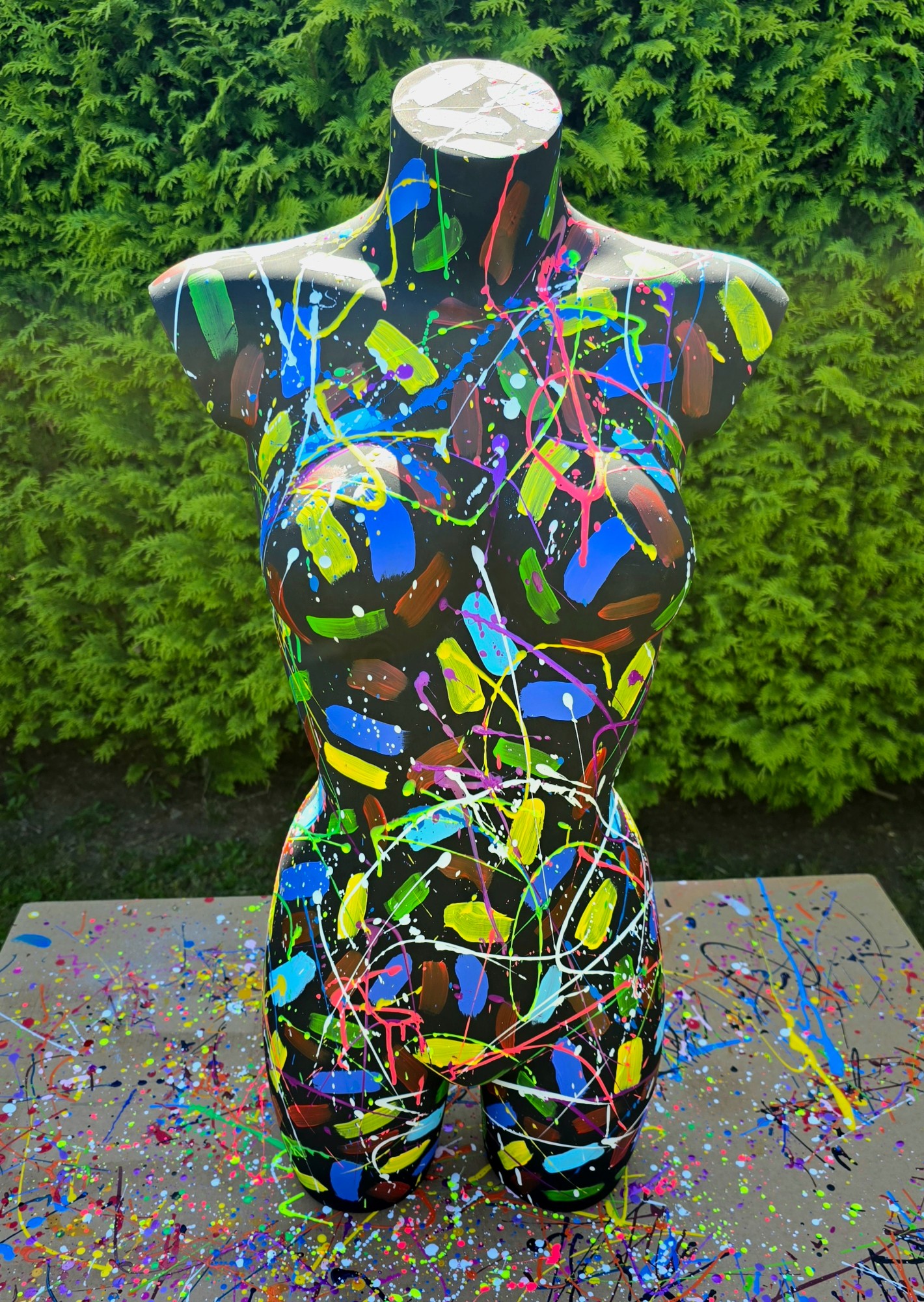 Pop-Art Girl Torso 75 cm
